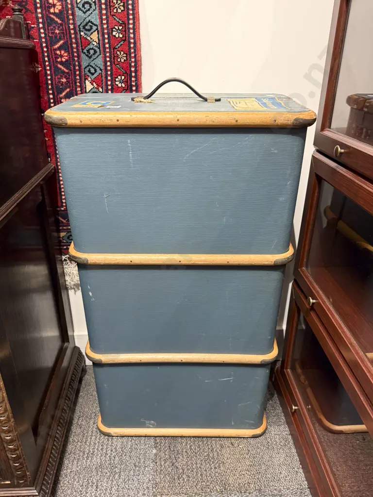 Vintage Travel Trunk Image 1++