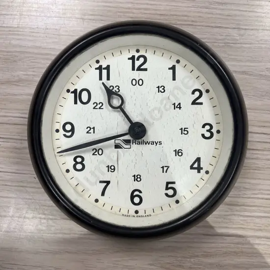 Vintage NZR Station Clock