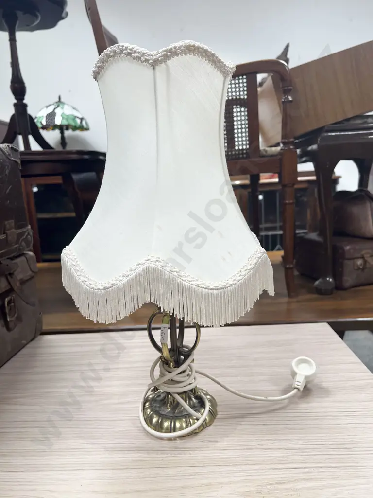 Brass Table Lamp Image 1++