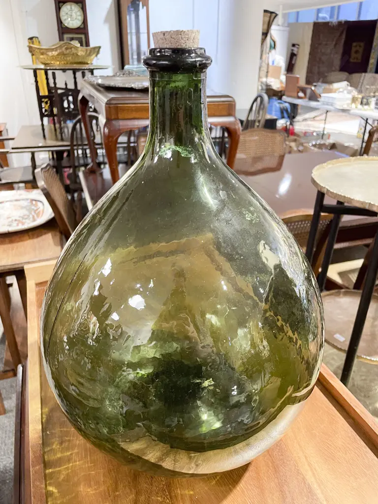Green Glass Carboy Image 1++