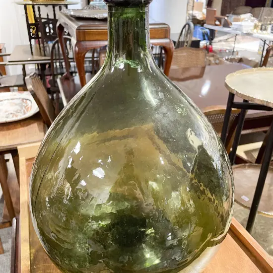 Green Glass Carboy
