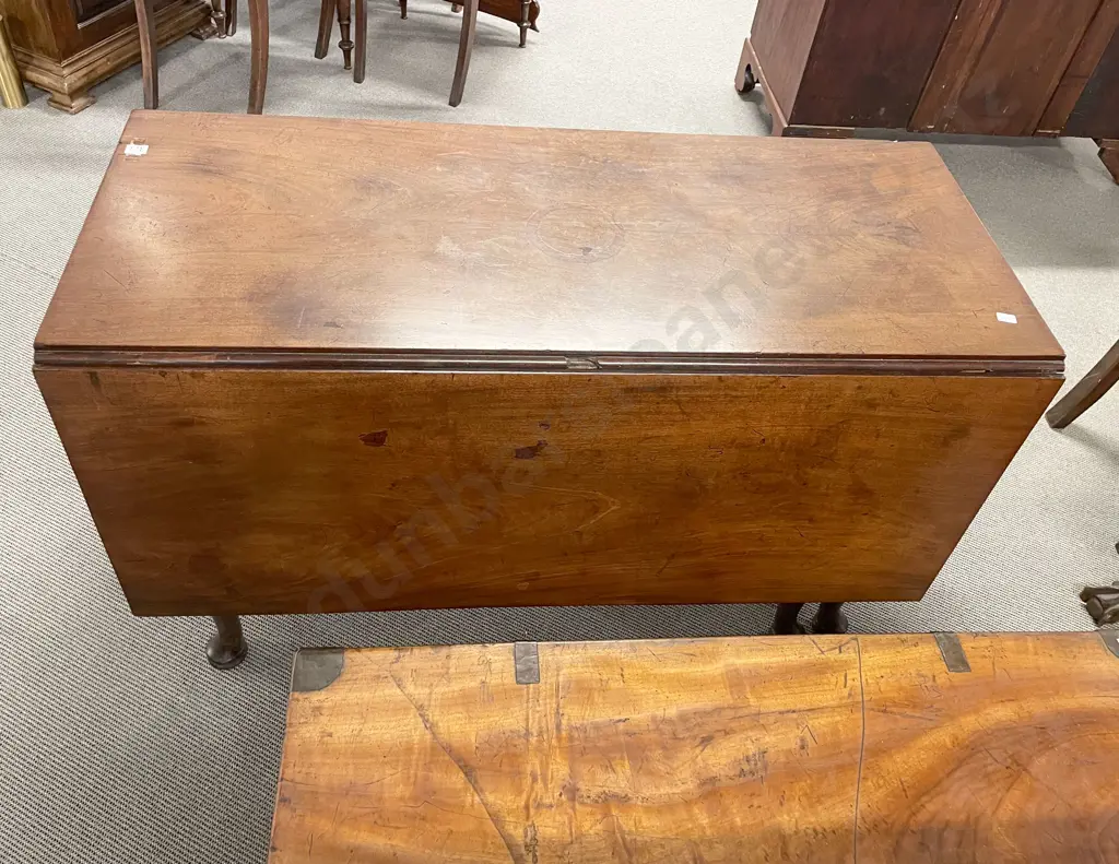 Antique Mahogany Pembroke Dining Table Image 1++