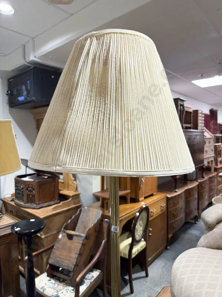 Brass Standard Lamp Image 1++