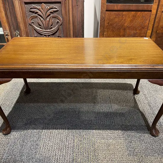 Mahogany Rectangular Coffee Table