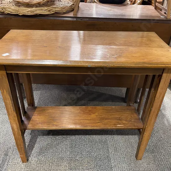 Stained Kauri Occasional Table