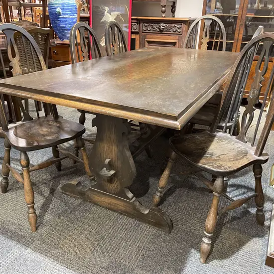 Oak Refectory Dining Table