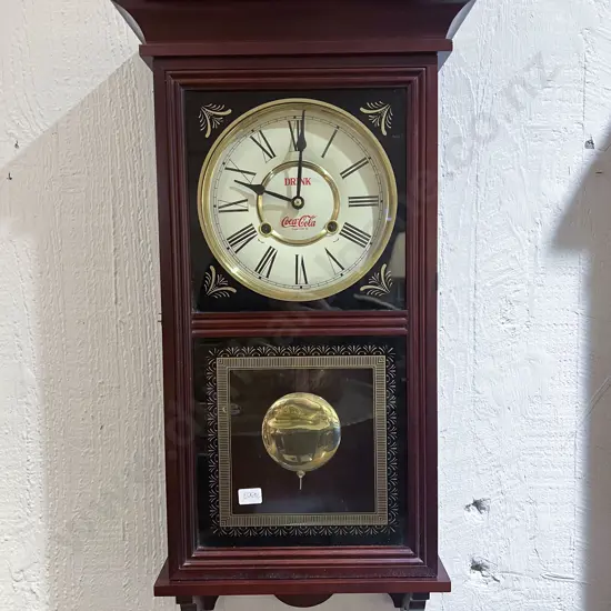 Coca Cola Themed Regulator Wall Clock