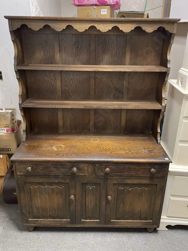 Oak Welsh Dresser Image 1++