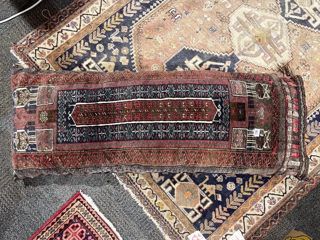 Large Persian Prayer Rug Cushion Image 1++