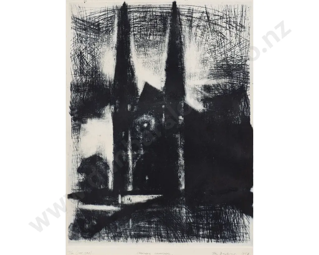 John Drawbridge - Chartres Cathedral Image 1++