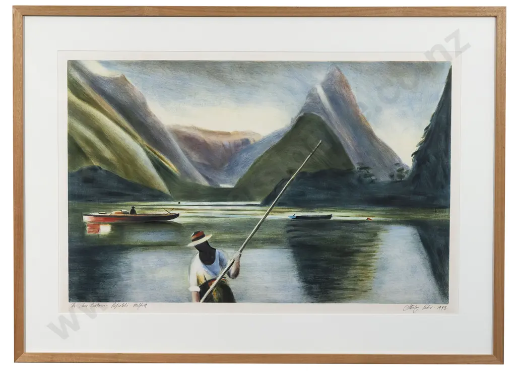 Stanley Palmer - The Three Boatmen - Piopiotahi - Milford Image 1++