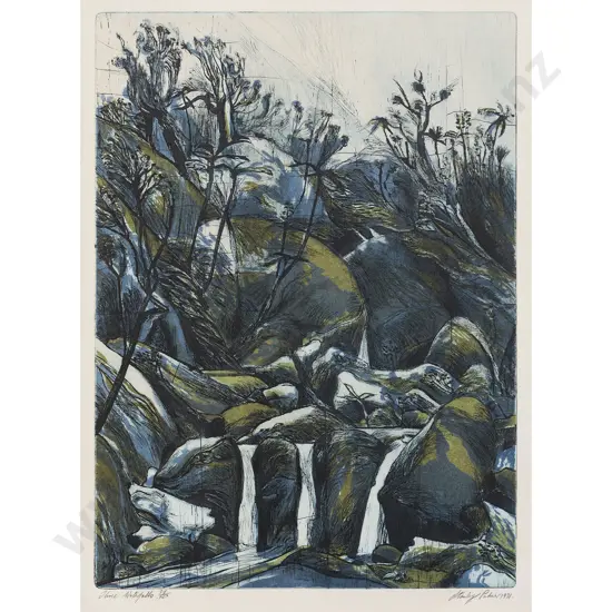 Stanley Palmer - Three Waterfalls