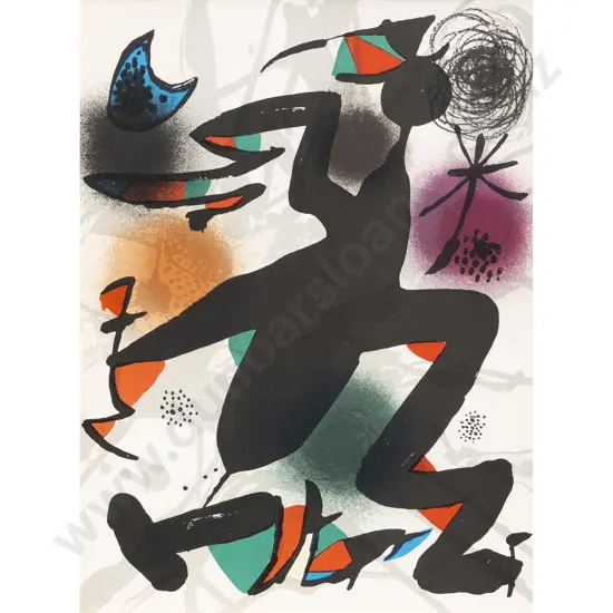 Joan Miro (Spanish) - Untitled Lithograph