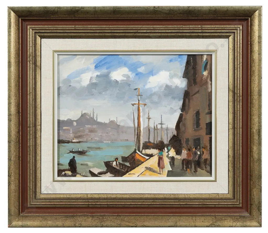 R B Watson - Quayside Fishing Boats - Istanbul Image 1++