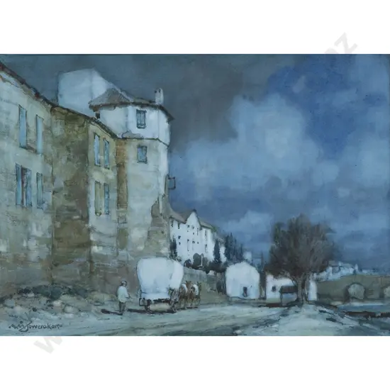 Arthur Moulton Foweraker - Moonlight Cordoba