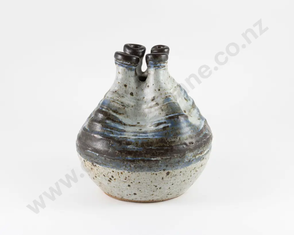 Len Castle Four Necked Specimen Vase Image 1++