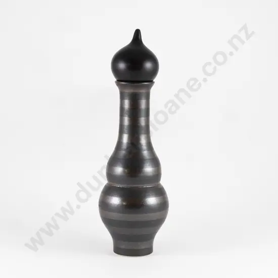 Anneke Borren Sphere Lidded Vase