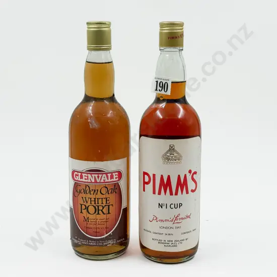 Two Bottles - Pimms and White Port