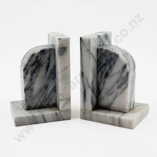 Pair of Marble Bookends
