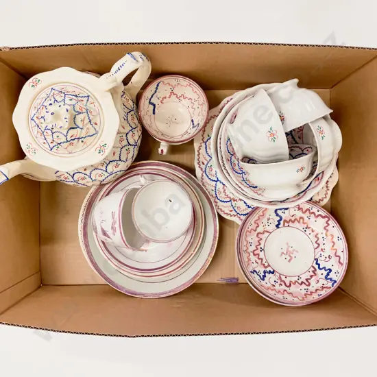 Box Quantity of Assorted China