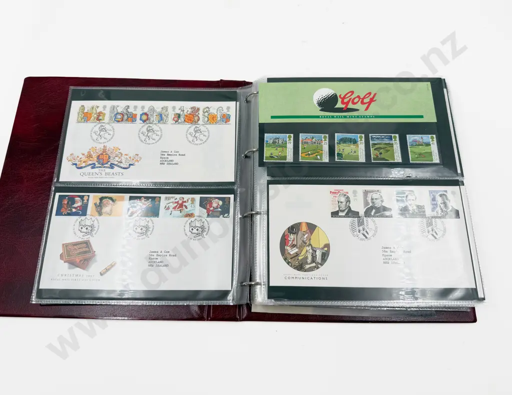 Album Mainly UK FDC's Image 1++