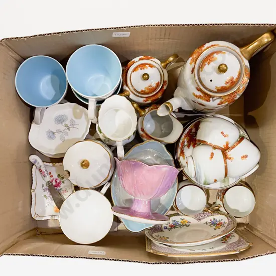 Box Quantity of Assorted Fancy China incl RCD & Maling