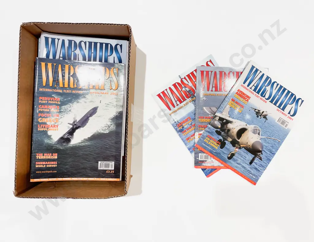 Boxed Quantity of Warships Magazines Image 1++