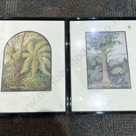 Pair of Turnbull Library Botanical Prints