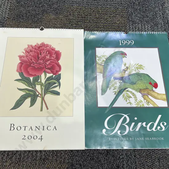 Set of Handcoloured Botanical Book Plates & Other
