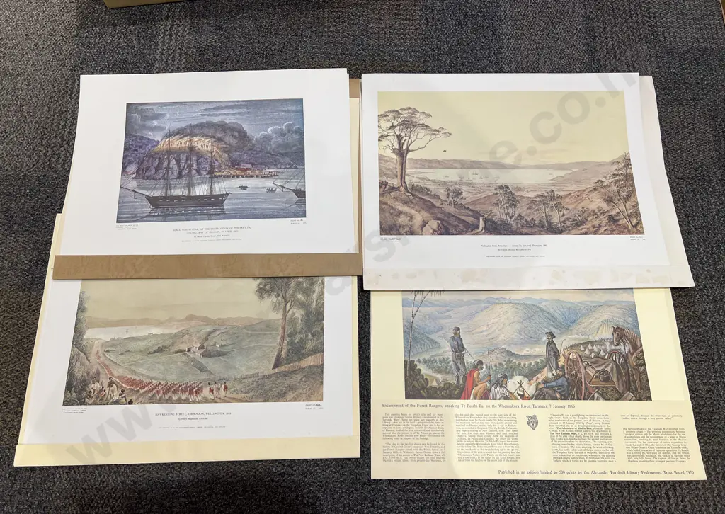 Set of Cyprian Bridge: Scenes of The War in the North - Turnbull Library Prints (Unframed) Image 1++