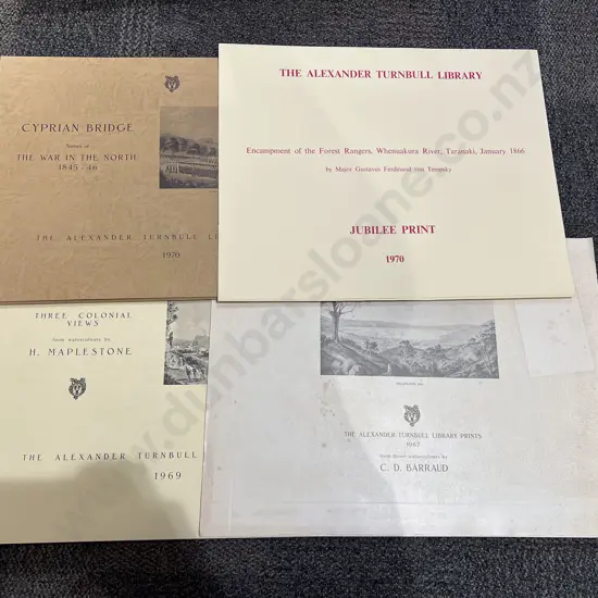 Set of Cyprian Bridge: Scenes of The War in the North - Turnbull Library Prints (Unframed)