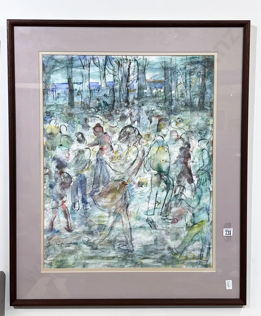 Tui McLauchlan - "Outdoor Fun" - Watercolour Image 1++