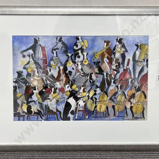 Jeanette Walker - "Symphony No. 2" - Watercolour