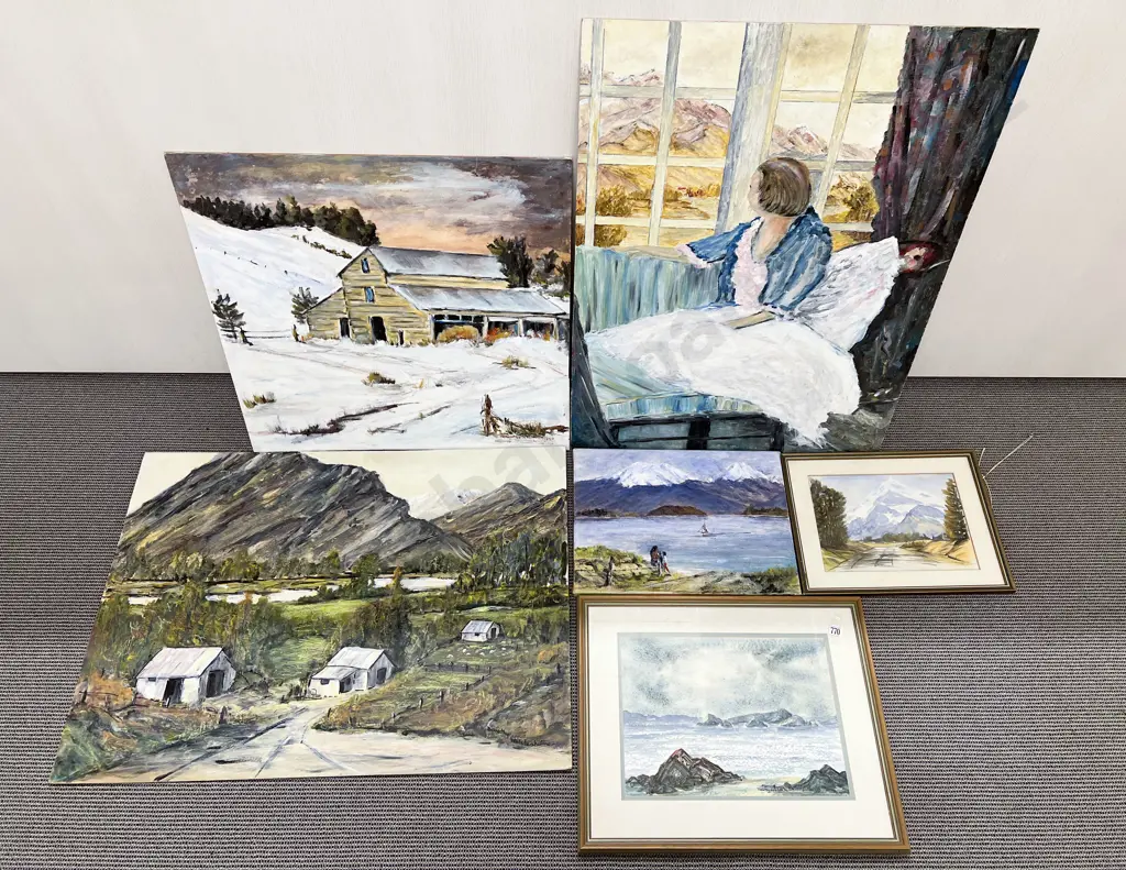 Dorothy Wolstenholme - Eleven Assorted Original Artworks Image 1++