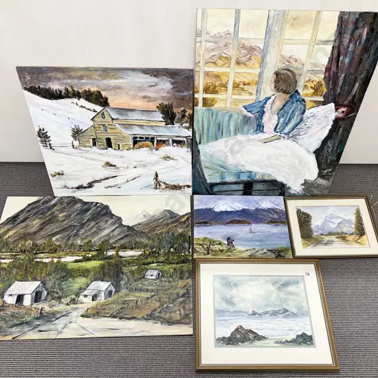 Dorothy Wolstenholme - Eleven Assorted Original Artworks