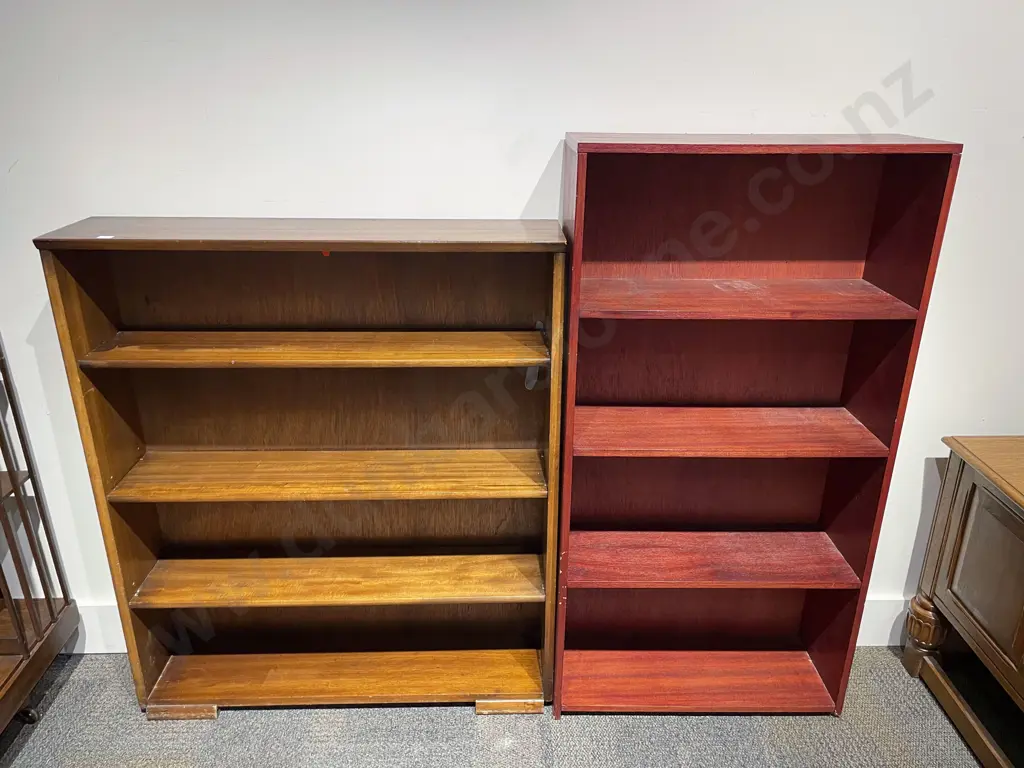 Two Assorted Open Bookcases Image 1++