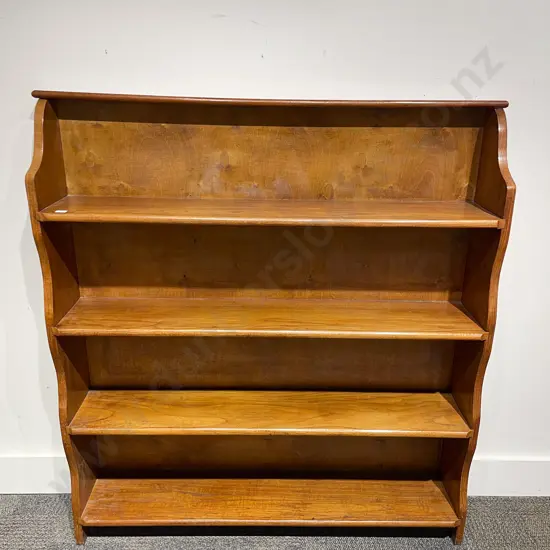 Oak Open Bookcase