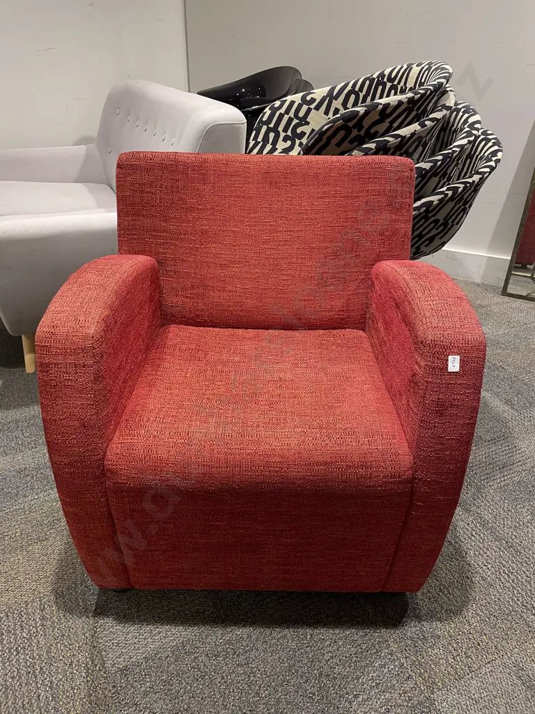 Modern Upholstered Armchair Image 1++