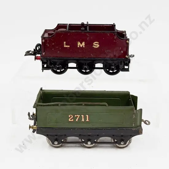 Hornby Two Special  Locomotive Tenders Only 2711 green and LMS red