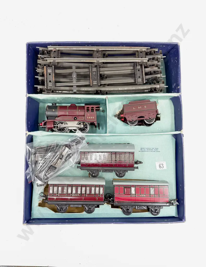 Hornby Train No501 Passenger Set Boxed Image 1++