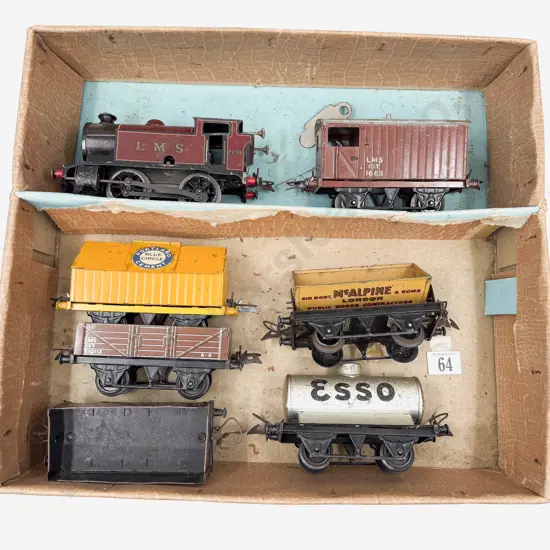 Hornby Train No201 Tank Goods Set Boxed