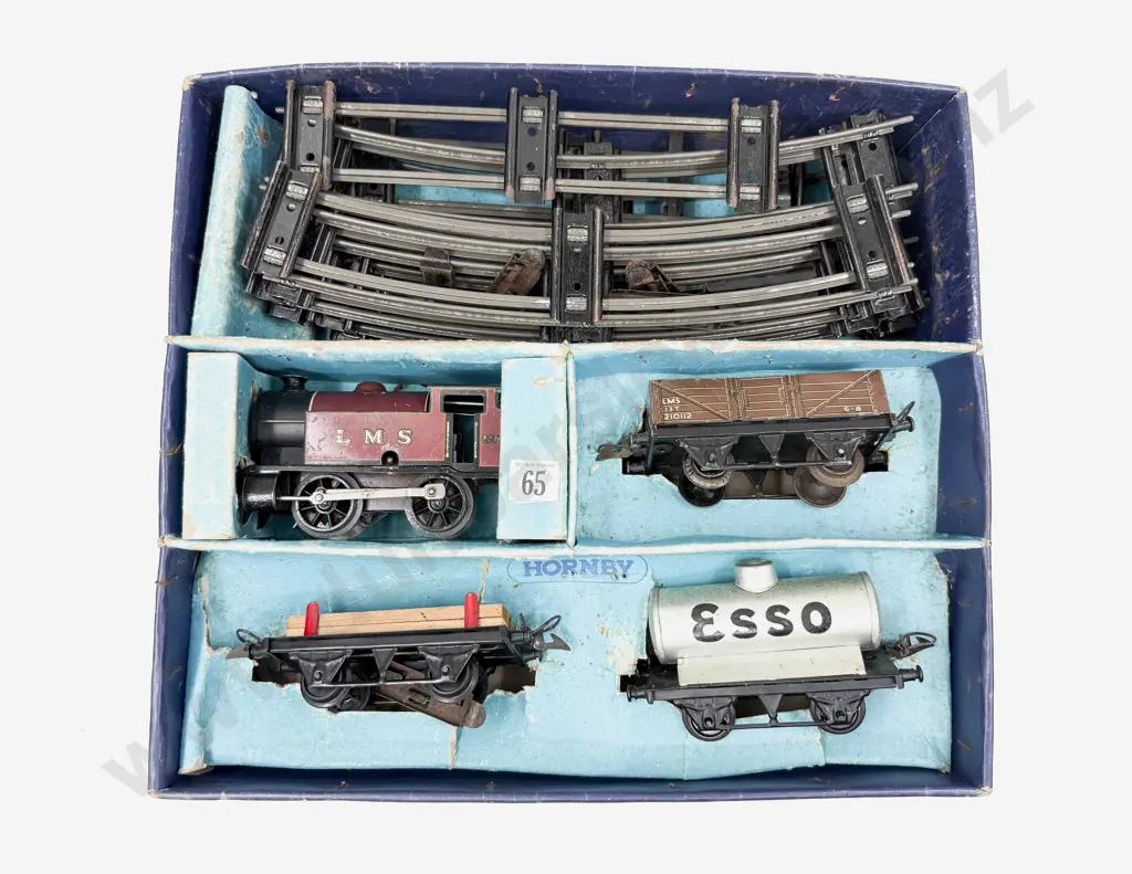 Hornby Train No201 Tank Goods Set Boxed Image 1++
