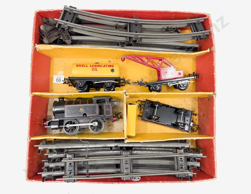 Hornby Train No45 Tank Goods Set Part Boxed Image 1++