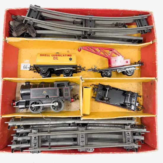 Hornby Train No45 Tank Goods Set Part Boxed