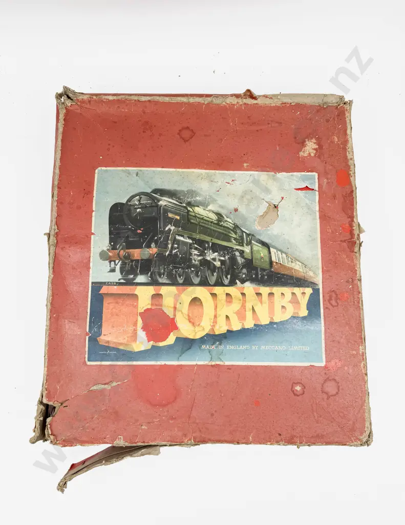 Hornby Train No55 Tank Goods Set Part Boxed Image 1++