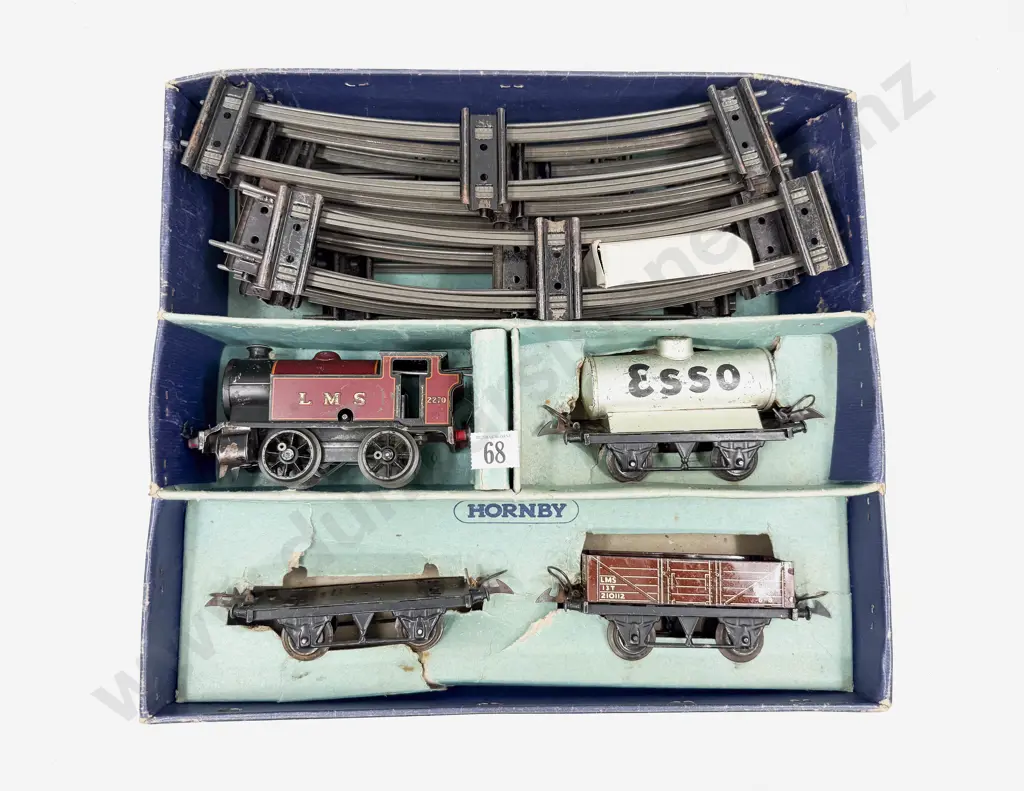 Hornby Train No201 Tank Goods Set Boxed Image 1++