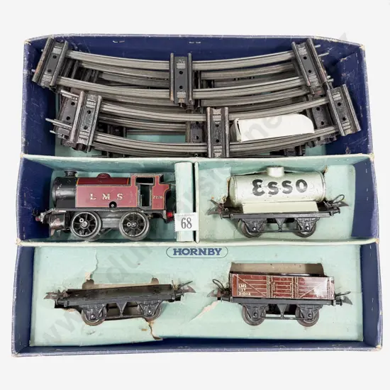 Hornby Train No201 Tank Goods Set Boxed