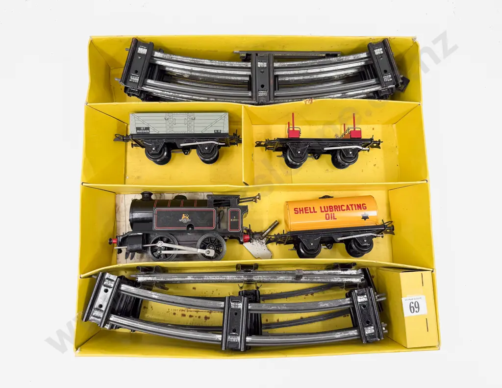 Hornby Train No45 Tank Goods Set Boxed Image 1++