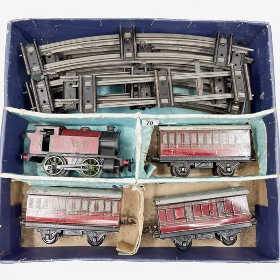 Hornby Train No101 Tank Passenger Set Boxed