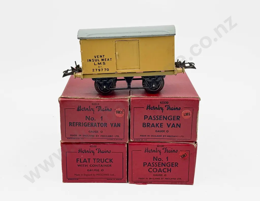 Hornby Boxed Four LMS Rolling Stock Wagons Image 1++